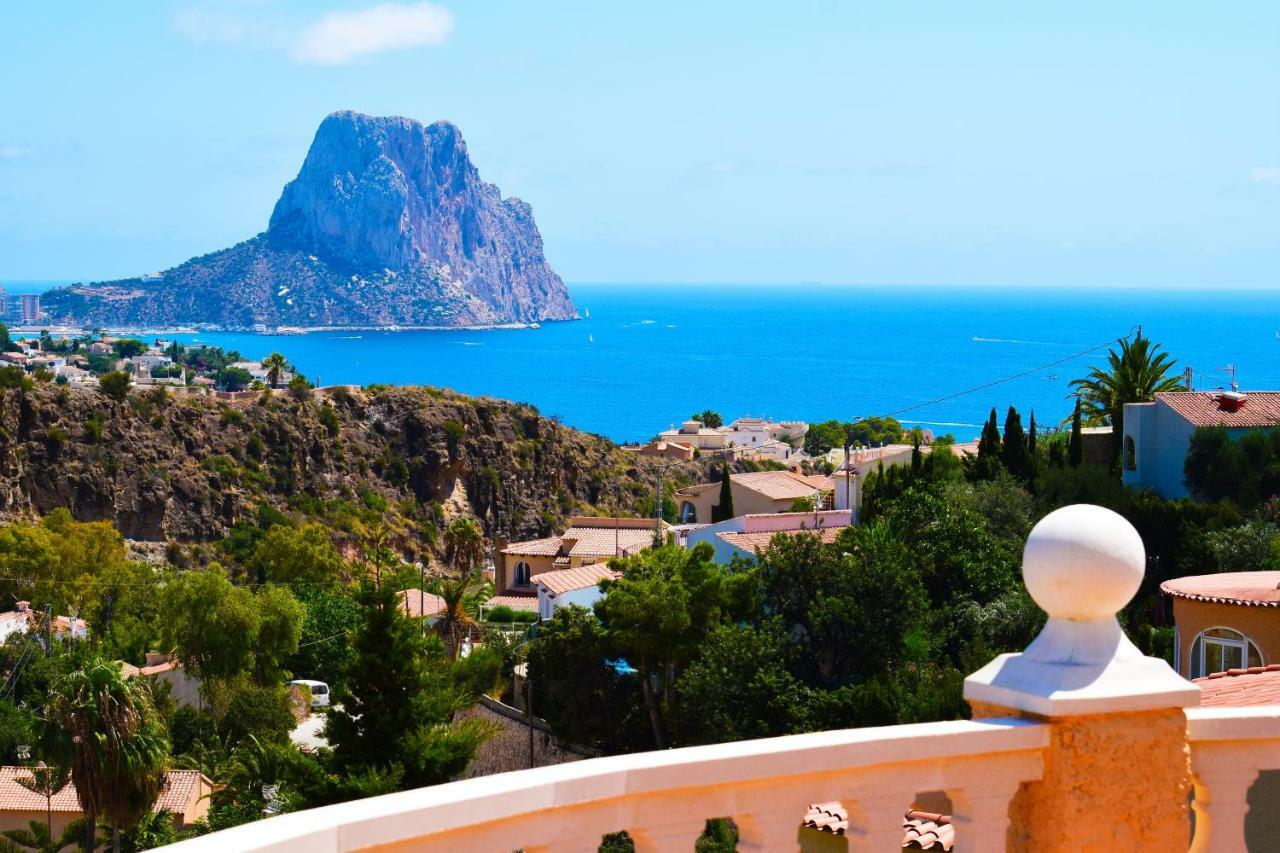 Villa Spartacus - Piscina Privada Y Vistas Al Mar Calpe Esterno foto