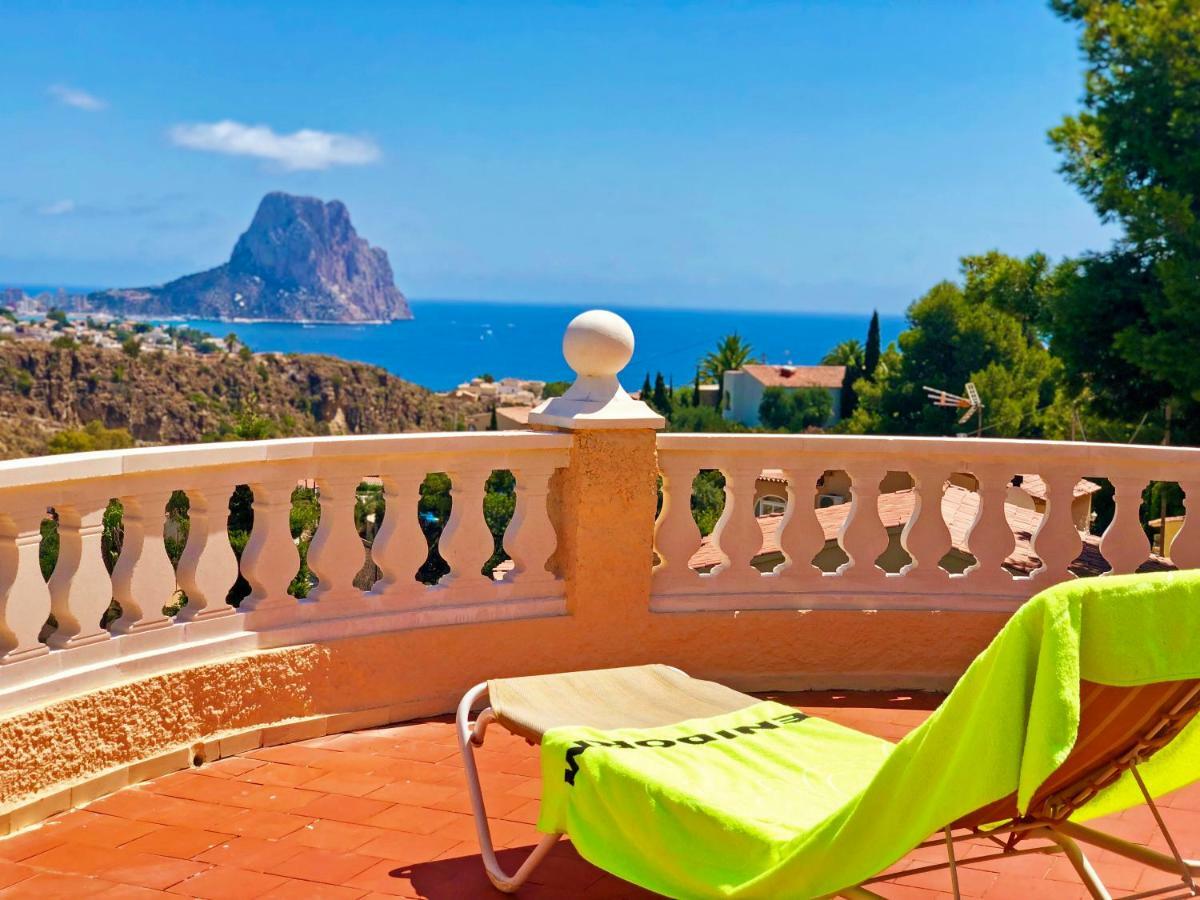 Villa Spartacus - Piscina Privada Y Vistas Al Mar Calpe Esterno foto
