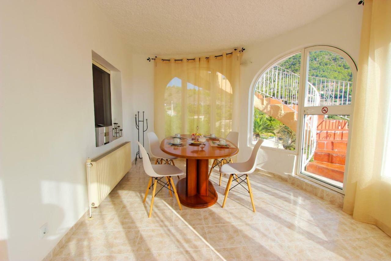 Villa Spartacus - Piscina Privada Y Vistas Al Mar Calpe Esterno foto