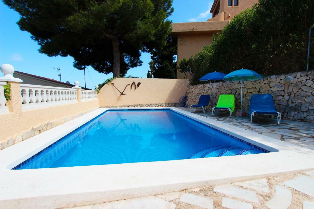 Villa Spartacus - Piscina Privada Y Vistas Al Mar Calpe Esterno foto